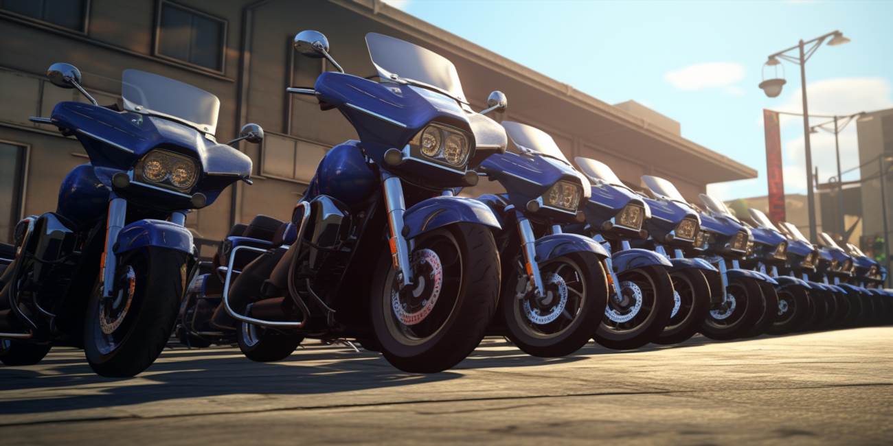 Motocykle policyjne: skuteczność i mobilność na służbie